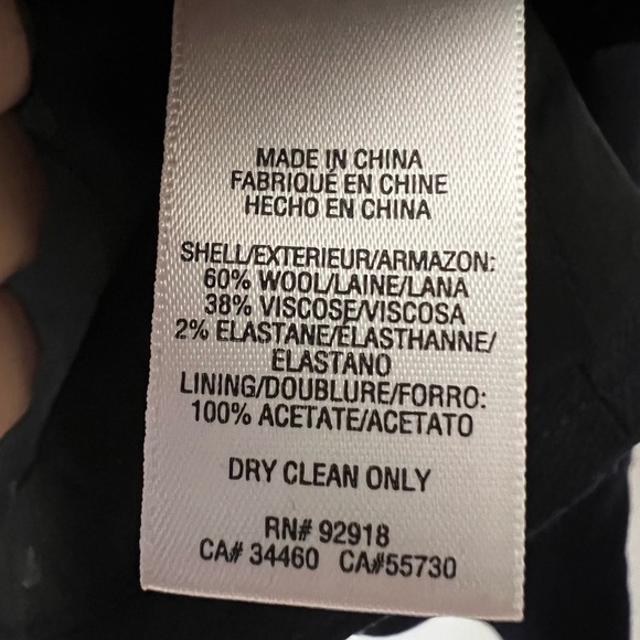 Juicy couture wool blend peplum jacket - Picture 8 of 9